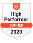 Captavi Platform G2 Crowd Summer 2020 Medal